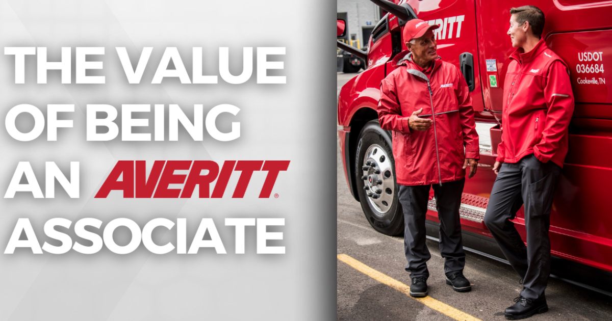 Averitt Express Drivers The Value of an Averitt Career More Than