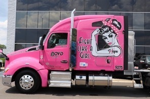 Breast Cancer Truck